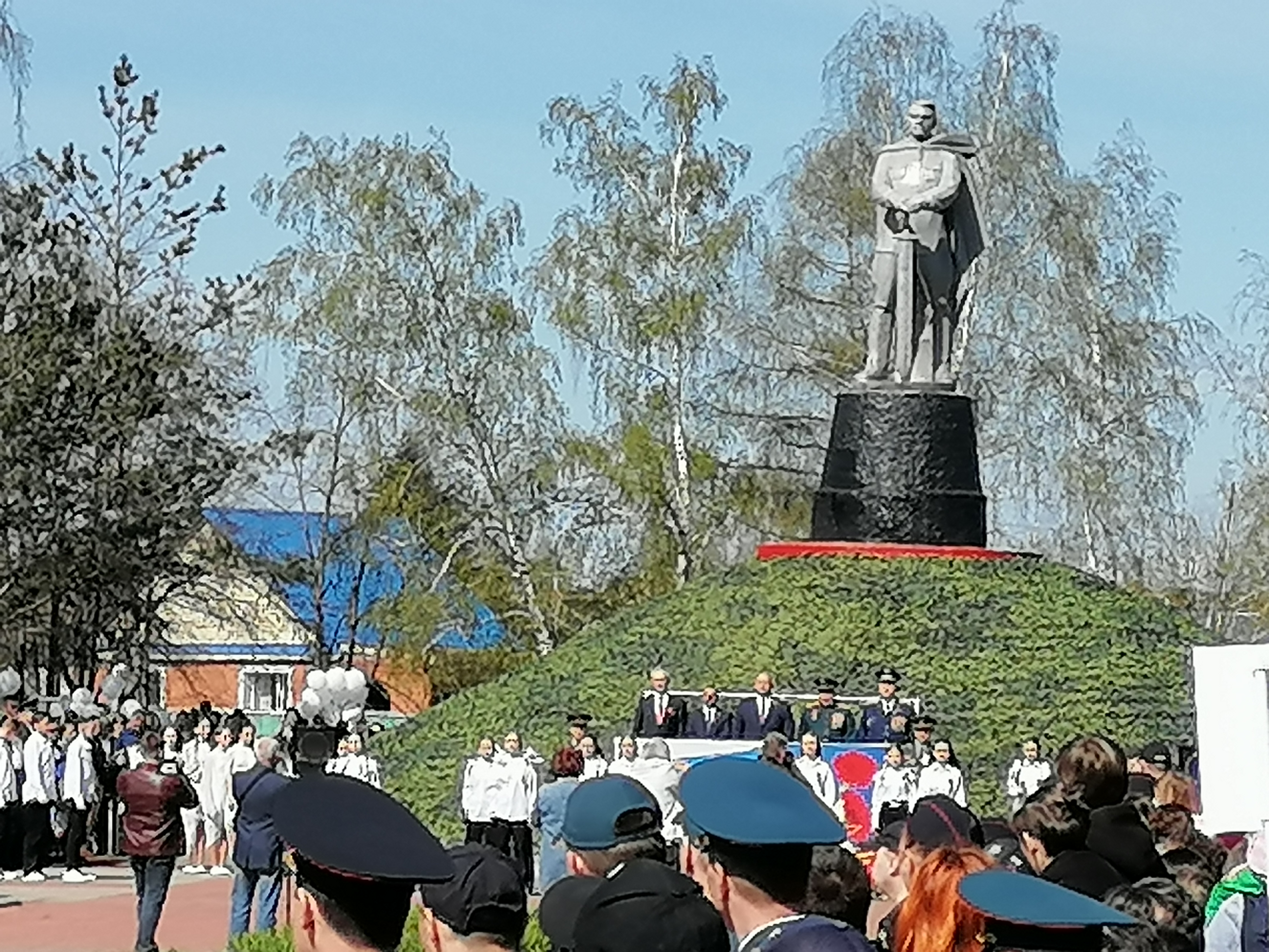 Участие в Митинге 9 мая.